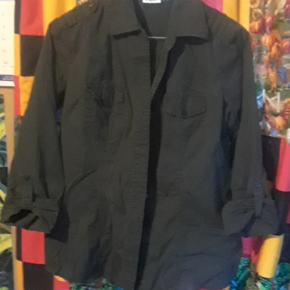 Cato tough cool military style shirt